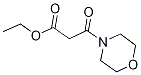 3-모르폴린-4-일-3-옥소-프로피온산에틸에스테르 구조식 이미지