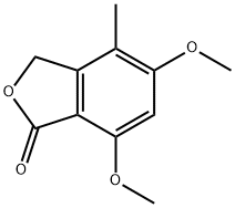 5,7-DIMETHOXY-4-METHYL-3H-ISOBENZOFURAN-1-ONE Structure