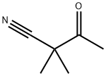 Butanenitrile, 2,2-dimethyl-3-oxo- (9CI) Structure