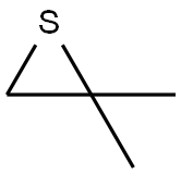 ISOBUTYLENE SULFIDE Structure