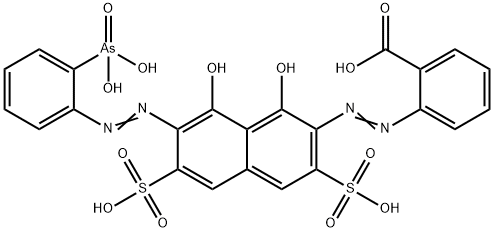 CARBOXYARSENAZO III Structure