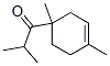 1-(1,4-Dimethyl-3-cyclohexen-1-yl)-2-methyl-1-propanone 구조식 이미지