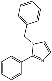 1-benzyl-2-phenyl-1H-imidazole  Structure