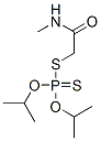 2-dipropan-2-yloxyphosphinothioylsulfanyl-N-methyl-acetamide Structure