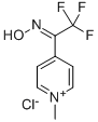 1-Methyl-4-(trifluoroacetyl)pyridinium chloride oxime Structure