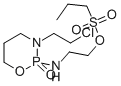 1-Propanesulfonic acid, 2-((3-(2-chloroethyl)tetrahydro-2H-1,3,2-oxaza phosphorin-2-yl)amino)ethyl ester, P-oxide Structure