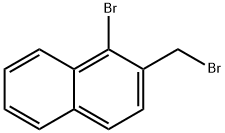 1-BROMO-2-(브로모메틸)나프탈렌 구조식 이미지