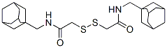 2,2-디티오비스(N-(1-아다만틸)메틸)아세트아미드 구조식 이미지