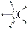 5-Diazo-1,3-cyclopentadiene-1,2,3,4-tetracarbonitrile Structure