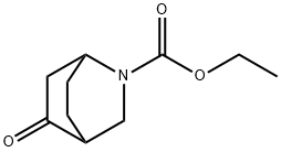 5-Oxo-2-azabicyclo[2.2.2]octane-2-carboxylic acid ethyl ester Structure