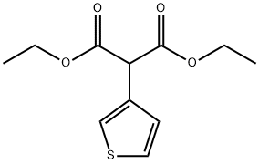 diethyl (3-thienyl)malonate 구조식 이미지