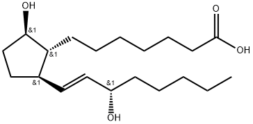 11-DEOXY PROSTAGLANDIN F1BETA Structure