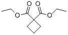 Diethyl 1,1-cyclobutanedicarboxylate  구조식 이미지