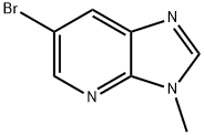 6-BROMO-3-METHYL-3H-IMIDAZO[4,5-B]PYRIDINE 구조식 이미지