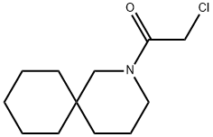 2-Azaspiro[5.5]undecane, 2-(chloroacetyl)- (9CI) Structure