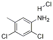 BenzenaMine, 2,4-dichloro-5-Methyl-, hydrochloride Structure