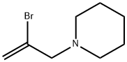 1-(2-브로모프로프-2-엔-1-일)피페리딘 구조식 이미지