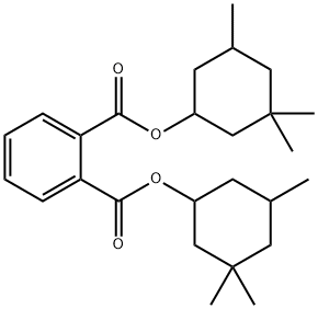 bis(3,3,5-trimethylcyclohexyl) phthalate Structure