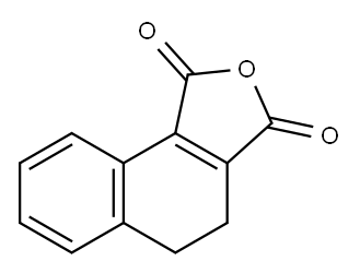 3,4-DIHYDRO-1,2-NAPHTHALENEDICARBOXYLIC ANHYDRIDE Structure