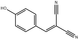 4-HYDROXYBENZYLIDENEMALONONITRILE 구조식 이미지