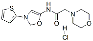 2-morpholin-4-yl-N-(3-thiophen-2-yloxazol-5-yl)acetamide hydrochloride 구조식 이미지