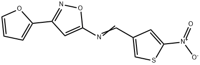 3-(2-Furanyl)-N-((5-nitro-3-thienyl)methylene)-5-isoxazolamine Structure