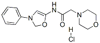 2-모르폴린-4-일-N-(3-페닐옥사졸-5-일)아세트아미드염산염 구조식 이미지