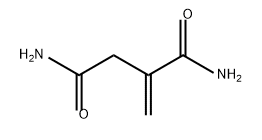 2-Methylenesuccinamide Structure