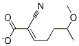 3-methoxybutylcyanoacrylate Structure