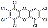 1,2,3,4,6,7,8-Heptachlorodibenzo-p-dioxin 구조식 이미지
