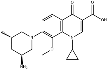 Nemonoxacin Structure