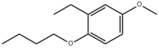 벤젠,1-부톡시-2-에틸-4-메톡시-(9CI) 구조식 이미지