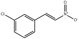 TRANS-3-CHLORO-BETA-NITROSTYRENE 구조식 이미지