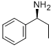 (S)-(-)-1-Amino-1-phenylpropane 구조식 이미지