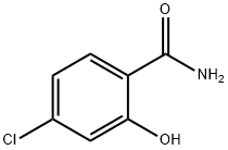 4-хлор-2-гидроксибензамид структурированное изображение