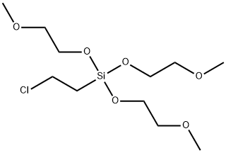 6-(2-chloroethyl)-6-(2-methoxyethoxy)-2,5,7,10-tetraoxa-6-silaundecane Structure