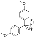 2,2,2-트리플루오로-1,1-비스(4-메톡시페닐)에탄올 구조식 이미지