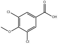 3,5-DICHLORO-4-METHOXYBENZOIC ACID 구조식 이미지