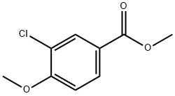 METHYL 3-CHLORO-4-METHOXYBENZOATE Structure