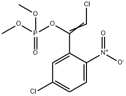 2-Chloro-1-(5-chloro-2-nitrophenyl)ethenyl dimethyl phosphate Structure