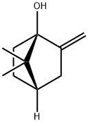 Bicyclo[2.2.1]heptan-1-ol, 7,7-dimethyl-2-methylene-, (1S,4S)- (9CI) Structure