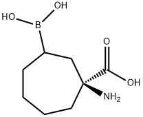 시클로헵탄카르복실산,1-아미노-3-보로노-,(1S)-(9CI) 구조식 이미지