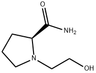 2-Pyrrolidinecarboxamide,1-(2-hydroxyethyl)-,(2S)-(9CI) Structure