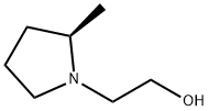 1-Pyrrolidineethanol,2-methyl-,(2R)-(9CI) Structure