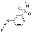 벤젠술폰아미드,3-이소티오시아네이토-N,N-디메틸-(9CI) 구조식 이미지