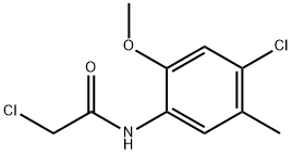 2-Chloro-N-(4-chloro-2-methoxy-5-methyl-phenyl)-acetamide 구조식 이미지