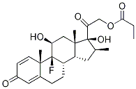 Dexamethasone 21-Propionate Structure