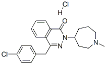4-[(4-chlorophenyl)methyl]-2-(hexahydro-1-methyl-1H-azepin-4-yl)phthalazin-1(2H)-one hydrochloride Structure