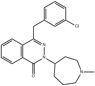 4-[(3-Chlorophenyl)Methyl]-2-(hexahydro-1-Methyl-1H-azepin-4-yl)-1(2H)-phthalazinone Structure