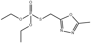 2-(diethoxyphosphorylsulfanylmethyl)-5-methyl-1,3,4-oxadiazole Structure